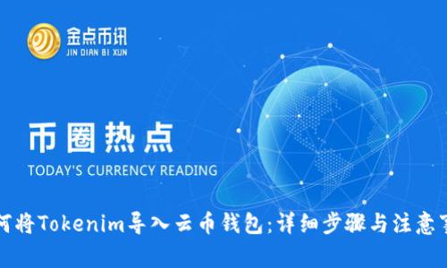 如何将Tokenim导入云币钱包：详细步骤与注意事项